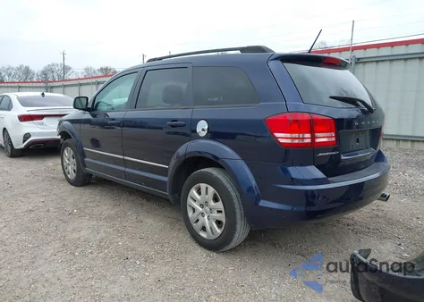 2017 Dodge Journey Se из США, поврежденный, VIN 3C4PDCAB5HT582924